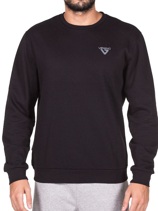 Venimo Herren Sweatshirt Schwarz