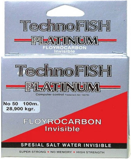 Technofish Platinum Риболовна влакно 100м / 0.3мм / 12.1кг