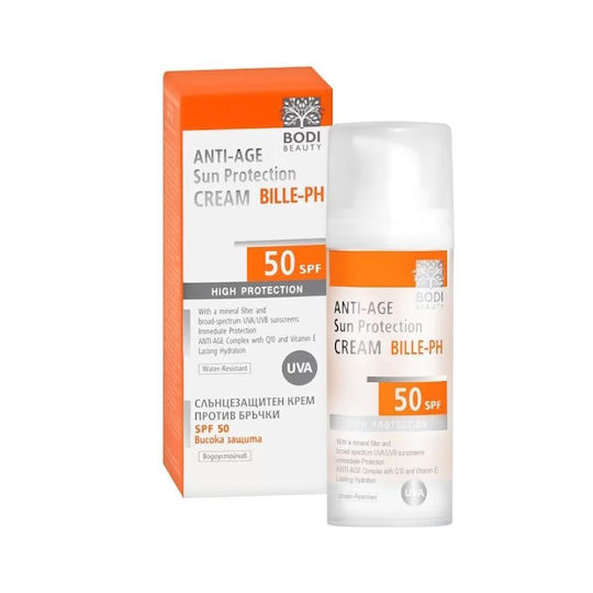 Bodi Beauty Bodi Beauty Анти-ейдж Слънцезащитен Крем За Тяло SPF50 30мл