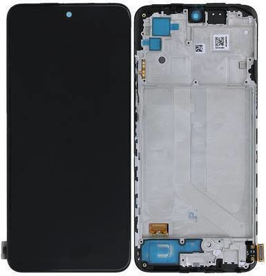 Xiaomi Οθόνη mit Touch-Mechanismus und Rahmen für Xiaomi Redmi Note 10, Note 10S (Gray)