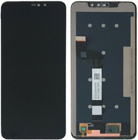 Xiaomi Οθόνη με Μηχανισμό Αφής για Xiaomi Redmi Note 6 Pro (Λευκό)