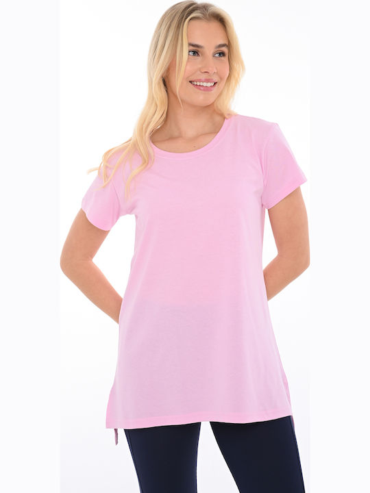 Bodymove Tricou Damă Cu Buline Roz