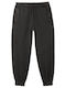 Pantaloni de trening cu Elastic Negru