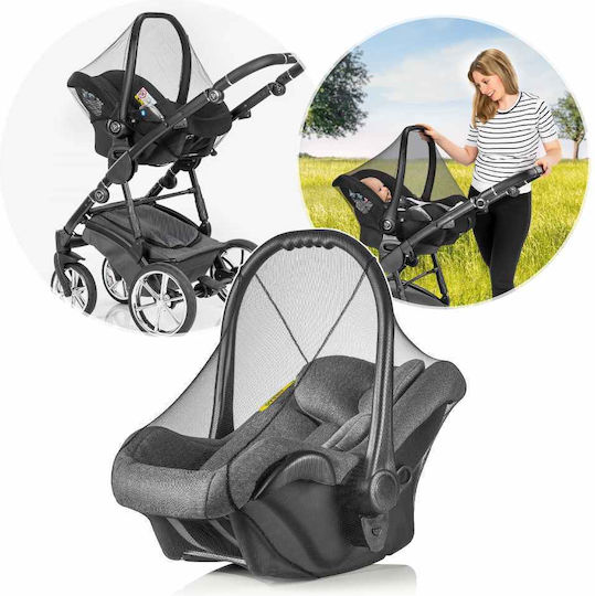 Reer Baby Mosquito Net For Stroller Black