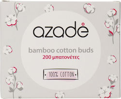 Azadé Bamboo Μπατονέτες 200 Τμχ Τετράγωνο Κουτί