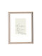 Wall-mounted Wooden Photo Frame with Gold Frame