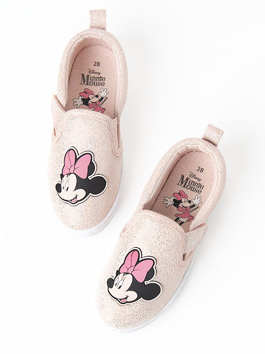 Cool Club Minnie Mouse Παιδικά Sneakers με Σκρα...