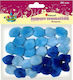Titanum Pom Pom Handwerk Blau mit Durchmesser 2...