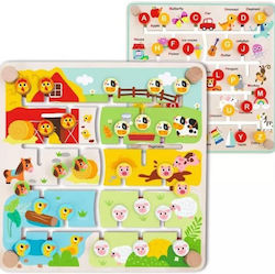 Tooky Toys Pet And Alphabet Montessori Joc Educațional de Cunoștințe