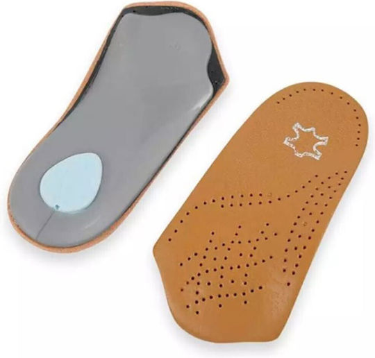 Orthotic Leather Insole 3/4 Ip.009 /ipinsoles