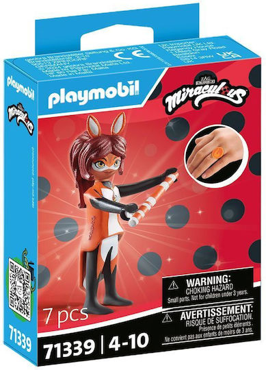 Playmobil Miraculous Rena Rouge για 4-10 ετών