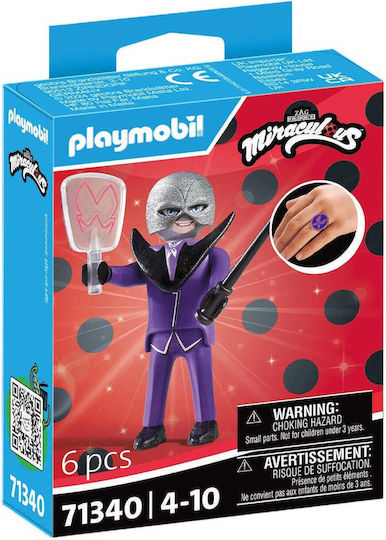 Playmobil Miraculous Hawk Moth για 4-10 ετών