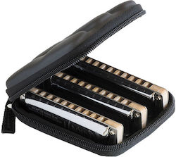Suzuki M-20-mp Manji Φυσαρμονικα 10 Θες 3 Key Set C,g,a -nat-min