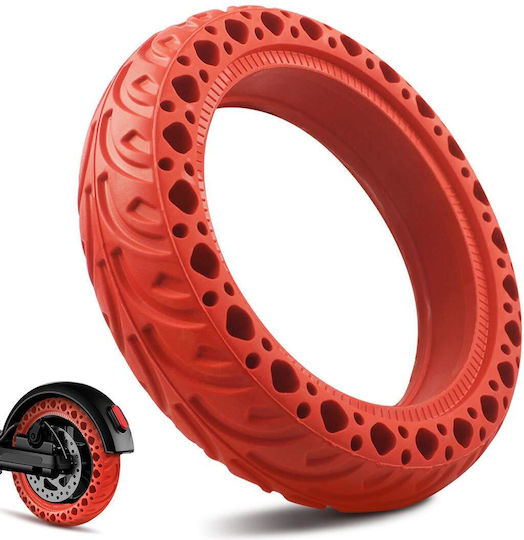 Ewheels Λάστιχο για Ηλεκτρικό Scooter Xiaomi σε Κόκκινο Χρώμα 18688-01