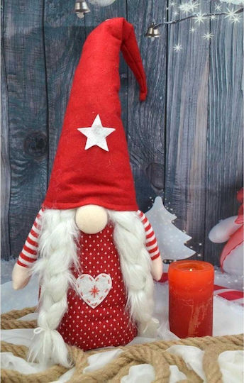 Dekorativer Weihnachtsmann Rot aus Kunststoff