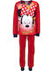 Minnie Mouse Παιδική Πιτζάμα Rosu