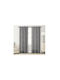 Chios Hellas Curtain with Grommets White 260x140cm