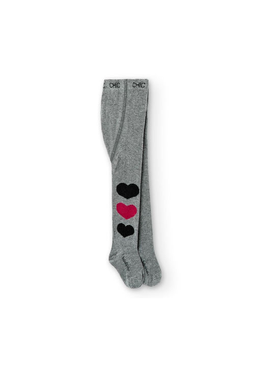 Boboli Kids Tights Polka Dot Grey