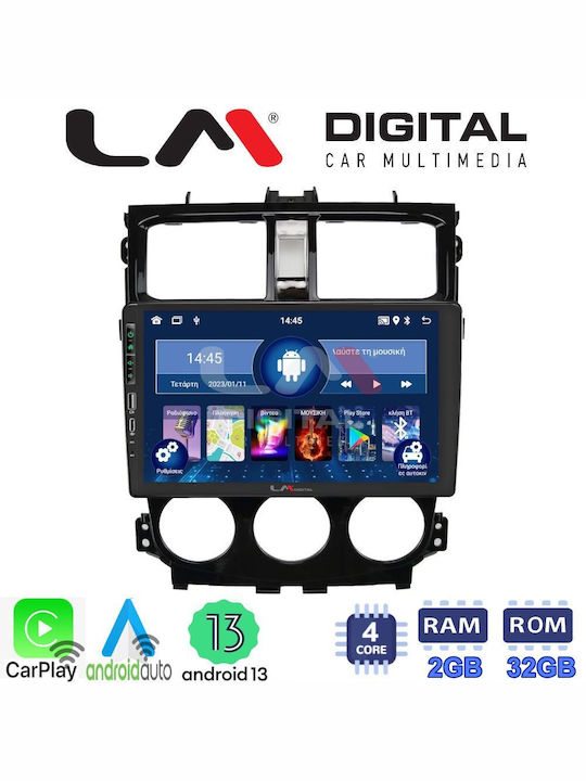 LM Digital Car Audio System for Mitsubishi Colt 2013 (Bluetooth USB Wi-Fi GPS Apple CarPlay Android Auto)