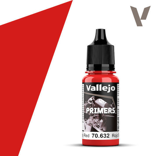 Acrylicos Vallejo Modellbau Farbe Bloody Red 18ml