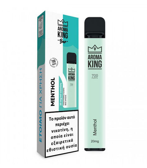 Aroma King Einweg E-Zigarette 700 Züge Menthol 2ml 20mg