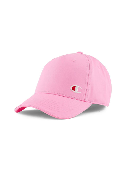 Champion Παιδικό Καπέλο Jockey Υφασμάτινο Ροζ