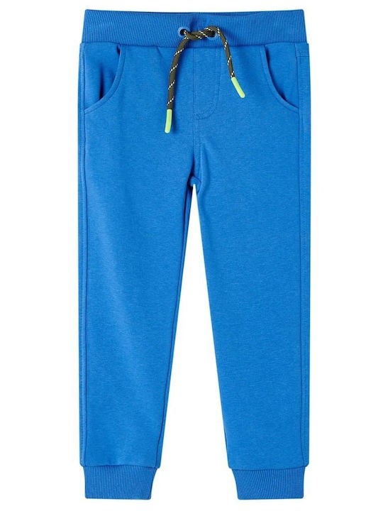 vidaXL Kids Sweatpants Blue 1pcs