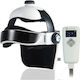Massage Device for the Head with Vibration and Infrared