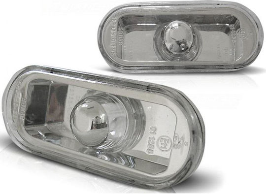 Странични мигачи за VW Golf / Polo / Bora / Passat / Vento / Seat Ibiza / Cordoba хром 2 броя Car-1795