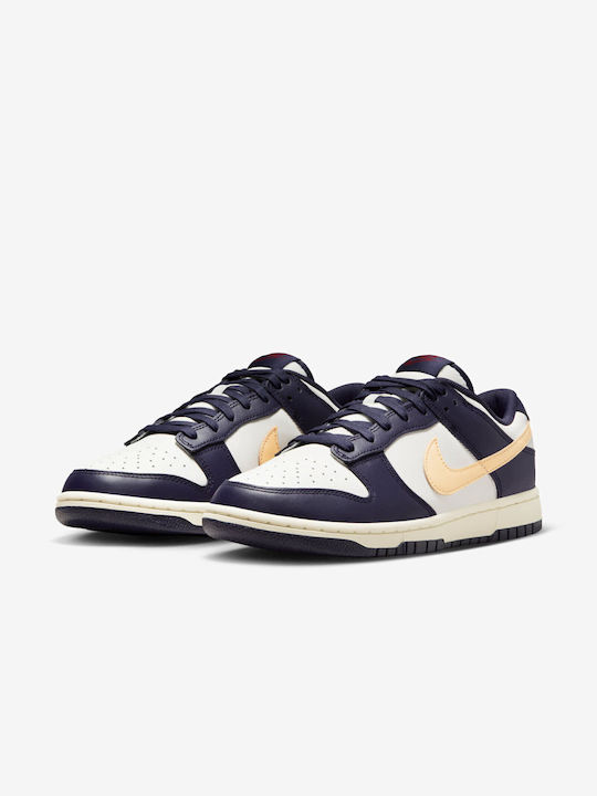 Nike Dunk Low Sneakers White / Navy