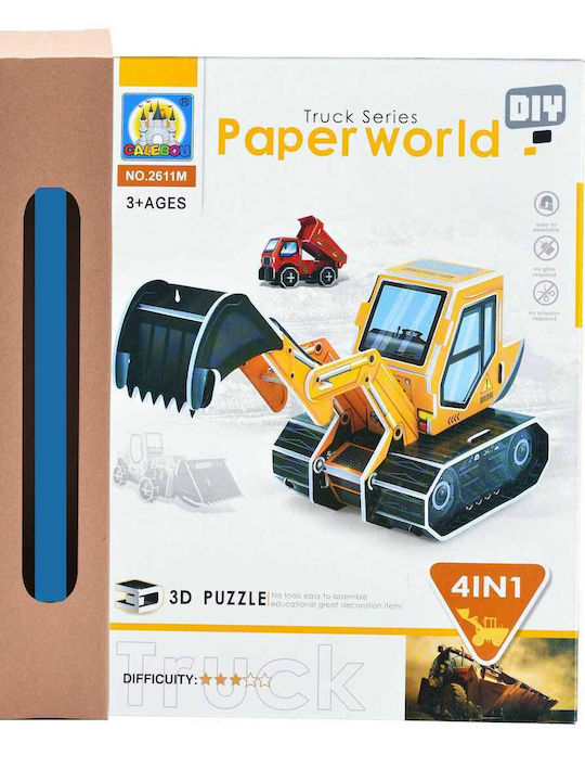 Spielzeugkerze Baggerfahrzeuge Truck Series Zita Toys