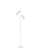 Lucide Lightning Floor Lamp H140cm. with Socket for Bulb GU10 White