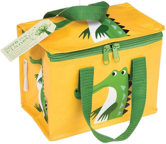 Rex London Kids' Lunch Bag Handbag Yellow 16x13x21cm