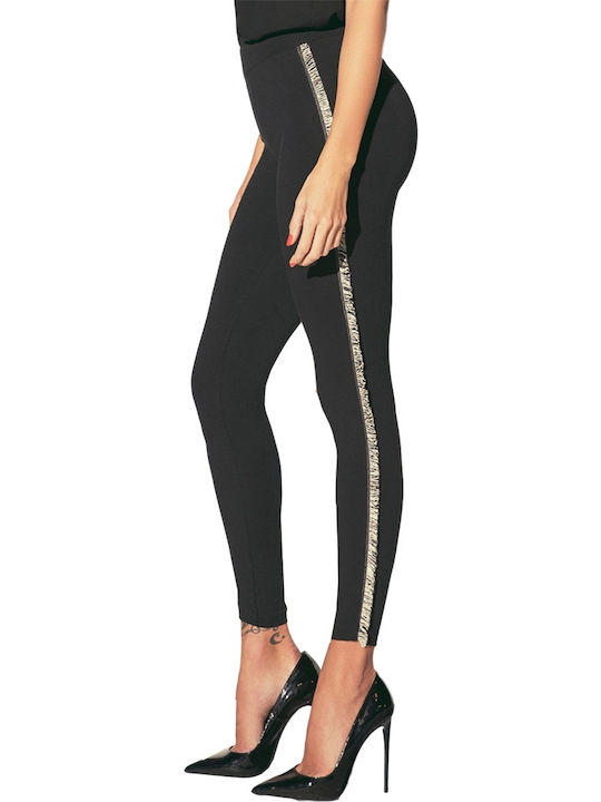 Jadea Frauen Leggings Schwarz