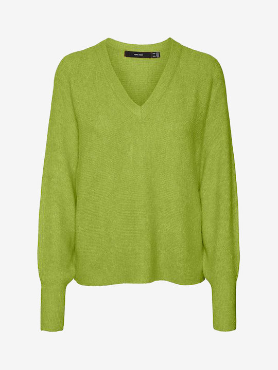 Vero Moda Damen Langarm Pullover Gelb