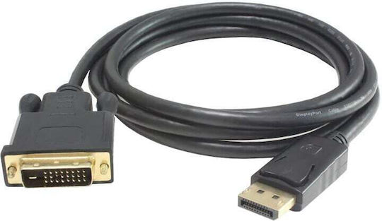 PremiumCord 3m DVI-D male to DisplayPort male Cable Black (kportadk02-03)