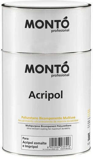 Monto 17-10703 Polyurethan 2-Komponenten Auf Lösemittelbasis Farblos Matt 750ml