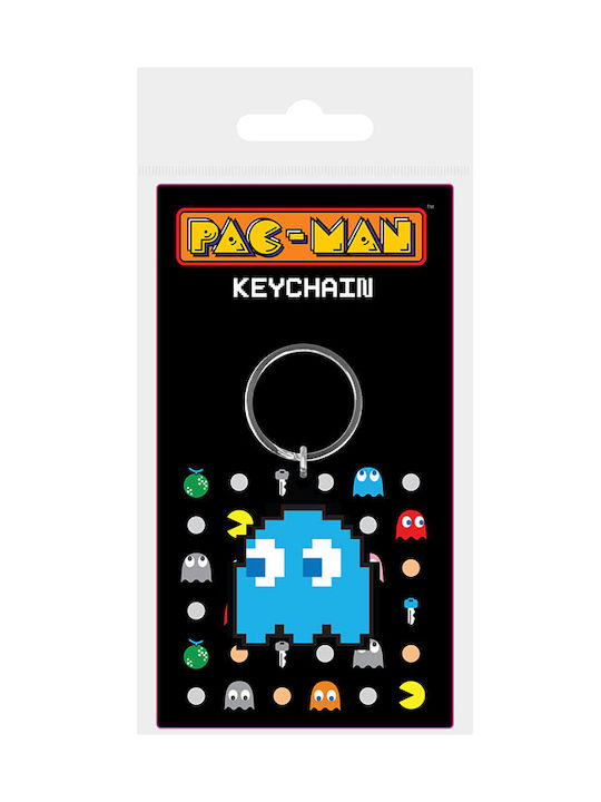 Pac-man Blau Schlüsselanhänger Rk39336c