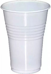 Disposable Plastic Drinkware White 130ml 50pcs