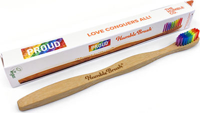 Periuța de dinți din bambus Humble Co Bamboo Proud Edition Soft Colorat 1 bucată