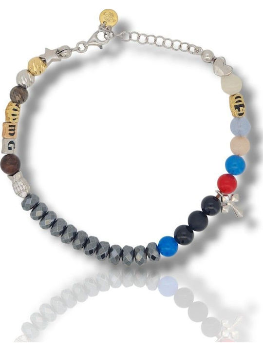 Iesus Silver bracelet 925° (code Agi 1001/b)