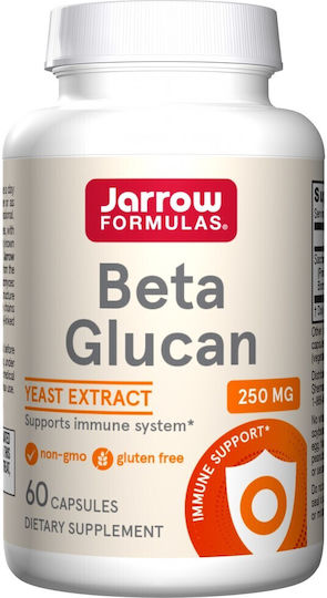 Jarrow Formulas Beta 1,3/1,6 Glucans 250 Mg [60 Κάψουλες]