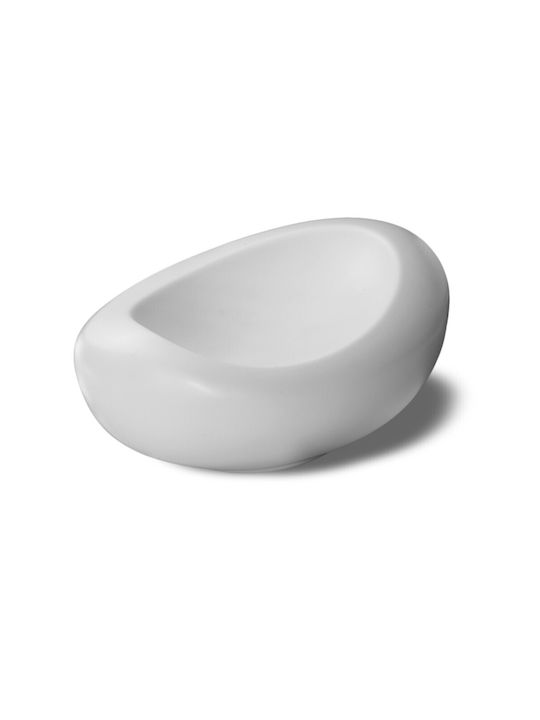 Prestige Serving Bowl Round made of Porcelain White with Diameter 20cm 12pcs
