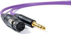 Melodika XLR female - 6.3mm male 17m