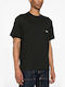 Versace Herren T-Shirt Kurzarm Black