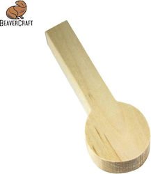 Beaver Craft Coffee / Tea Beige Spoon B6_Linden