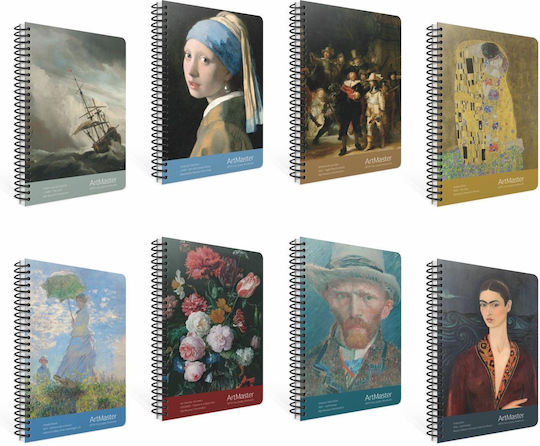 Uni Pap Spiral School Notebook Ruled B5 2 Subjects (Various Designs)