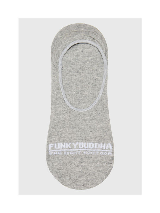 Funky Buddha Bărbați Șosete Grey 3Pachet