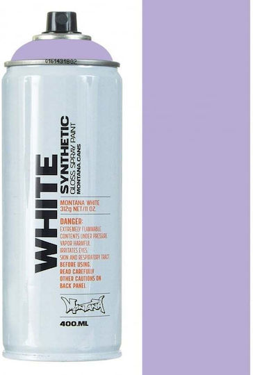 Montana Colors Σπρέι Βαφής White Synthetic Sweet Violet WHT400-4105 400ml