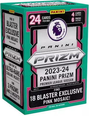 Panini - 2023-24 Prizm Premier League Soccer Blaster Box (6 Φακελάκια) Pachete